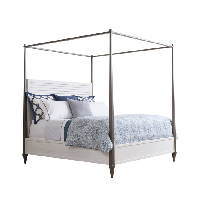 Tommy Bahama Home Ocean Breeze Low Profile Canopy Bed Wayfair Canada